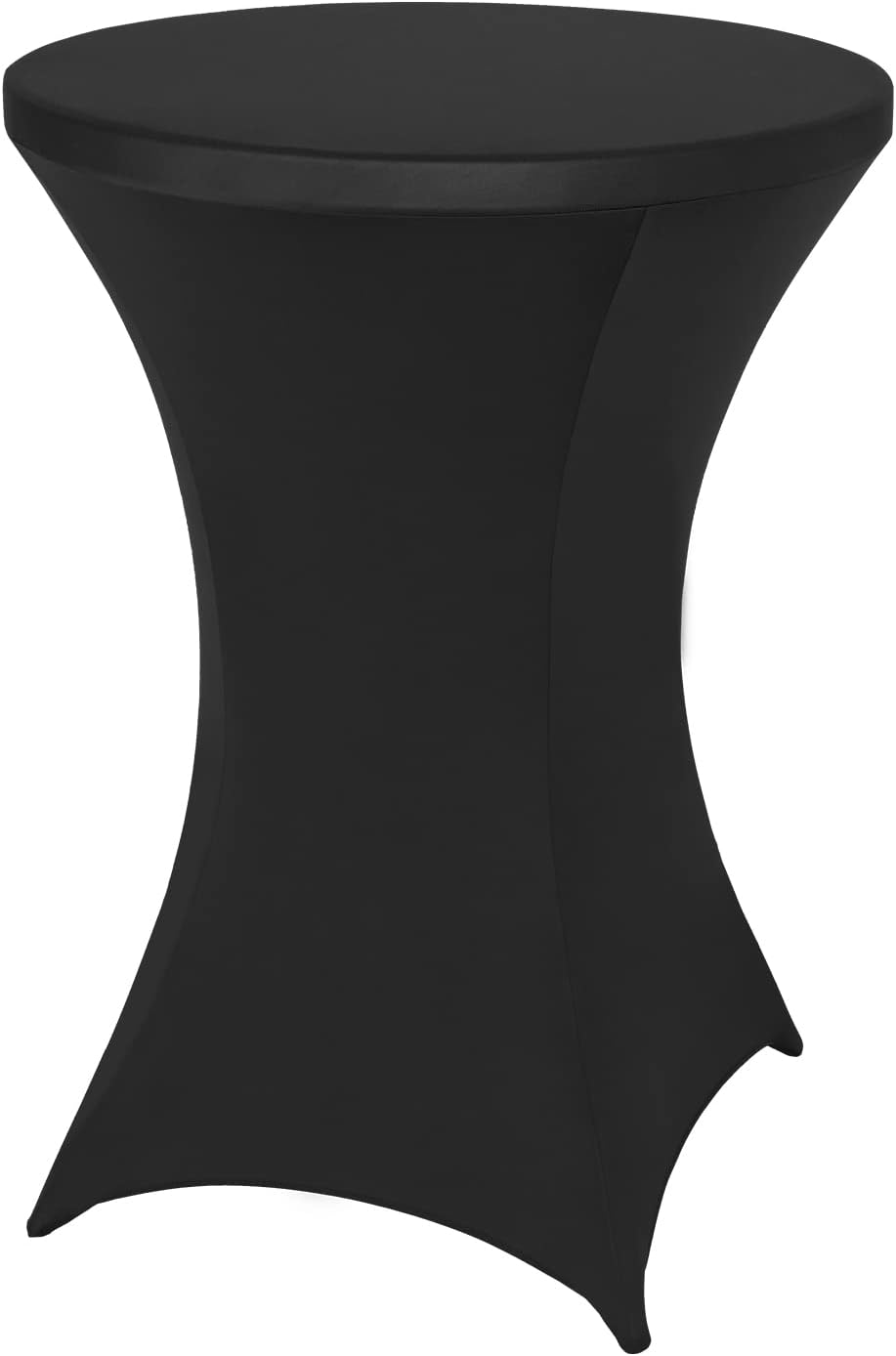 Linen, black, stretch cover, pub table